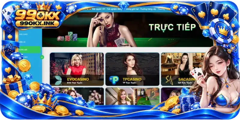 Trải nghiệm bàn cược casino nóng bỏng